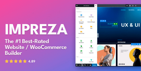 Impreza 8.45.1 – WordPress Website and WooCommerce Builder impreza nulled